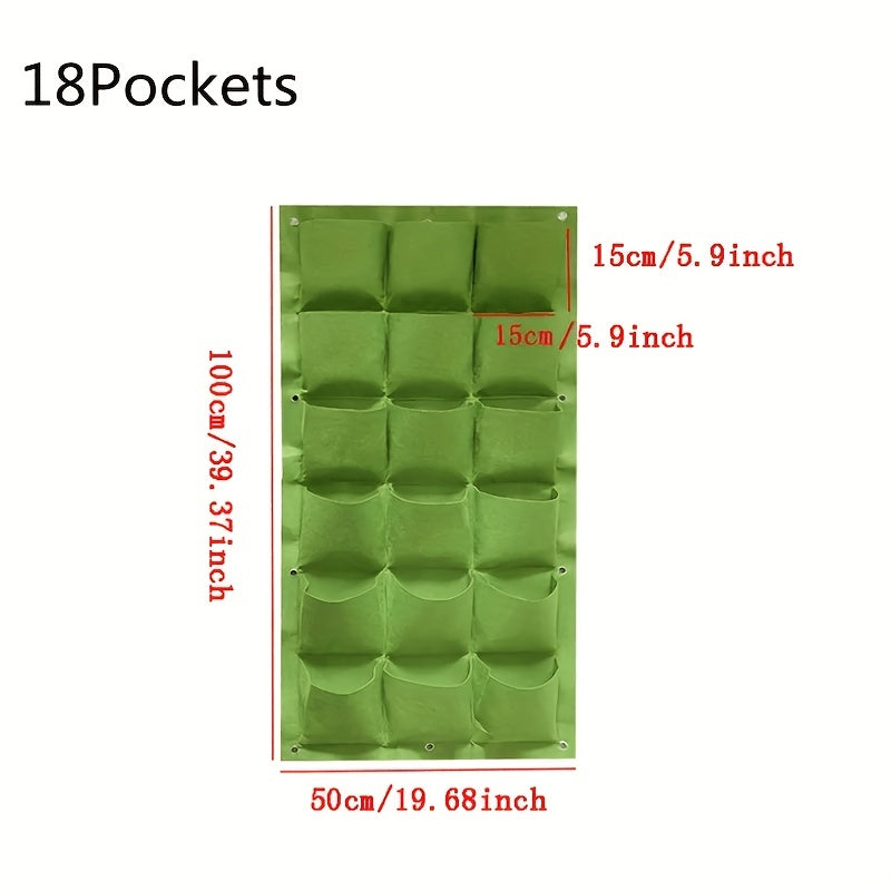 36-Pocket Waterproof Wall Planter - Grow Garden Anywhere!