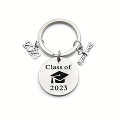 Graduation Season Stainless Steel Keychain For Boys And Girls