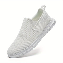 Men's Mesh Slip-On Loafer Shoes Casual Non-Slip Sneakers