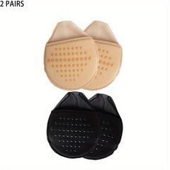 Women's Toe Topper Socks Metatarsal Pads Non Slip Cover with Padding