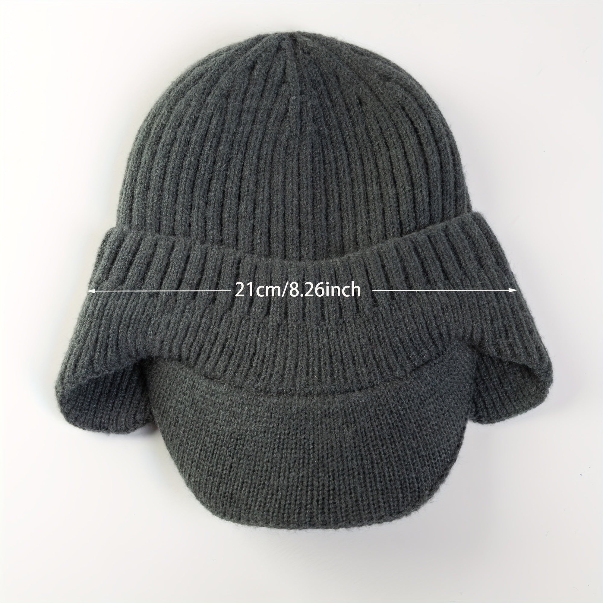 Men's Knitted Cap Winter Outdoor Windproof Ear Protection Warm Hat