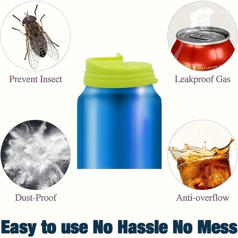 Leakproof Beverage Can Cover Drink Lids Protector