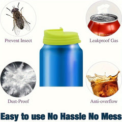 Leakproof Beverage Can Cover Drink Lids Protector