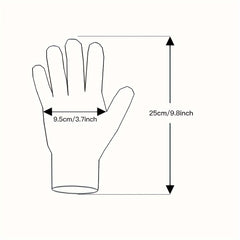 Winter Warm Suede Touch Screen Driving Glove Men Women