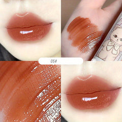6 Colors Water Glow Lip Glaze Fruit Flavored Long Lasting