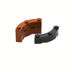 20pcs Building Blocks Technical Parts DIY Accessories 4x4 Curved Brick