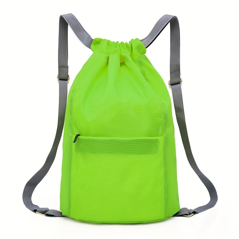 Sports Ready Drawstring Backpack Lightweight & Large Capacity