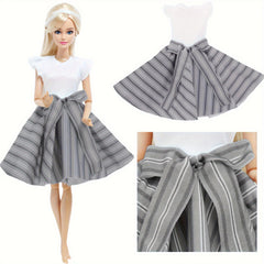 5pcs Doll Clothing Set for 11.5 Inch Doll Casual Everyday Outfits