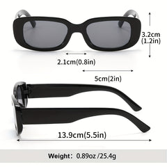 Men's Small Frame Sunglasses UV Resistant Decorative Accessories