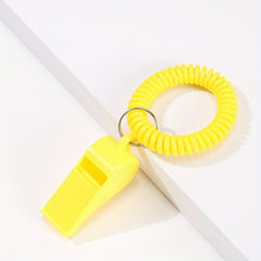 Colorful Referee Whistle With Wristband - Outdoor Sports Supplies