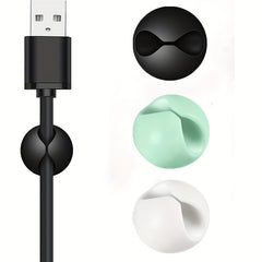 Adhesive Cable Clips - Organize Your Cables & Wires - Multiple Slot Options