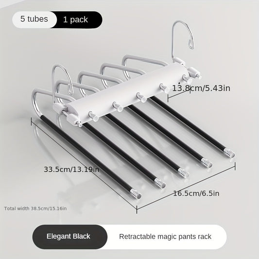 1pc Retractable Pants Rack Multifunctional Layer Pants Hanger