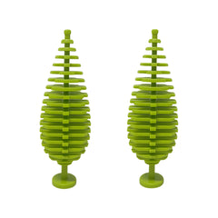 2 Large Pine Trees Building Blocks Set DIY Toys Educational Toys