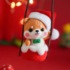 Needle Felting Kit For Beginners DIY Material Package Pendant Gift