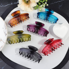 Gradient Large Hair Claw Clips Non-slip Strong Hold Jaw Clip Hair Clam