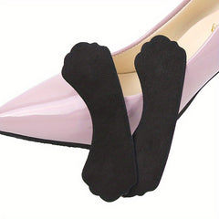 1Pair Invisible Anti Slip High Heel Back Insoles