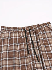 Men's Plaid Casual Slacks