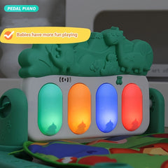 Baby Music Pedal Piano Fitness Rack Activity Gym