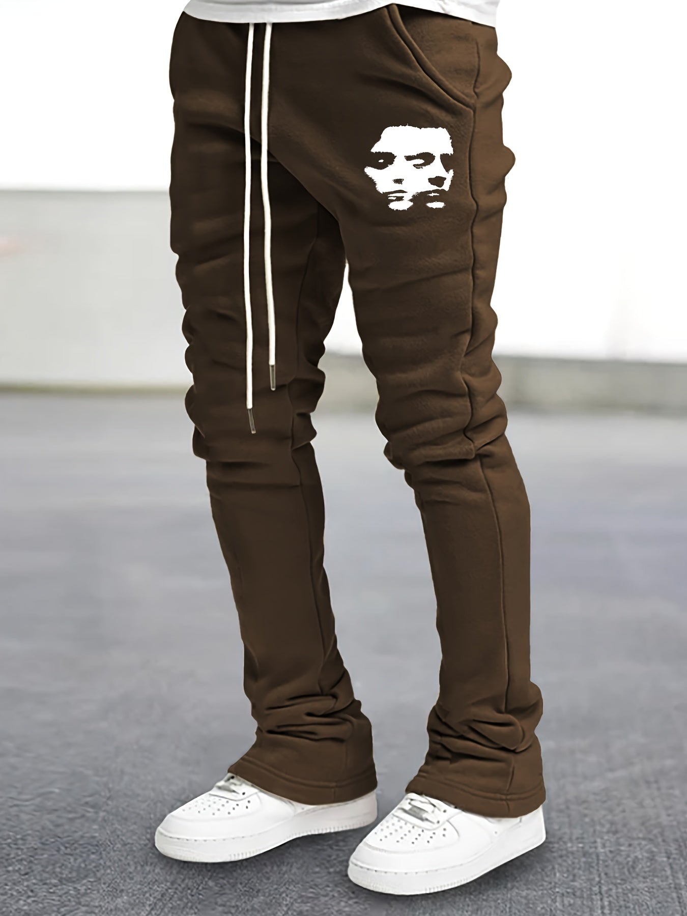 Men's Flared Trousers Street Style Joggers