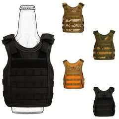 Creative Vest Shaped Cup Cover Protective Sleeve for Beverage Beer Cup