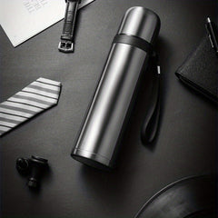 500ml Double Layer Vacuum Cup Stainless Steel Leakproof Water Tea Cup