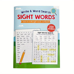 LACHILLY 220 Sight Words Workbook for Kids Writing Practice