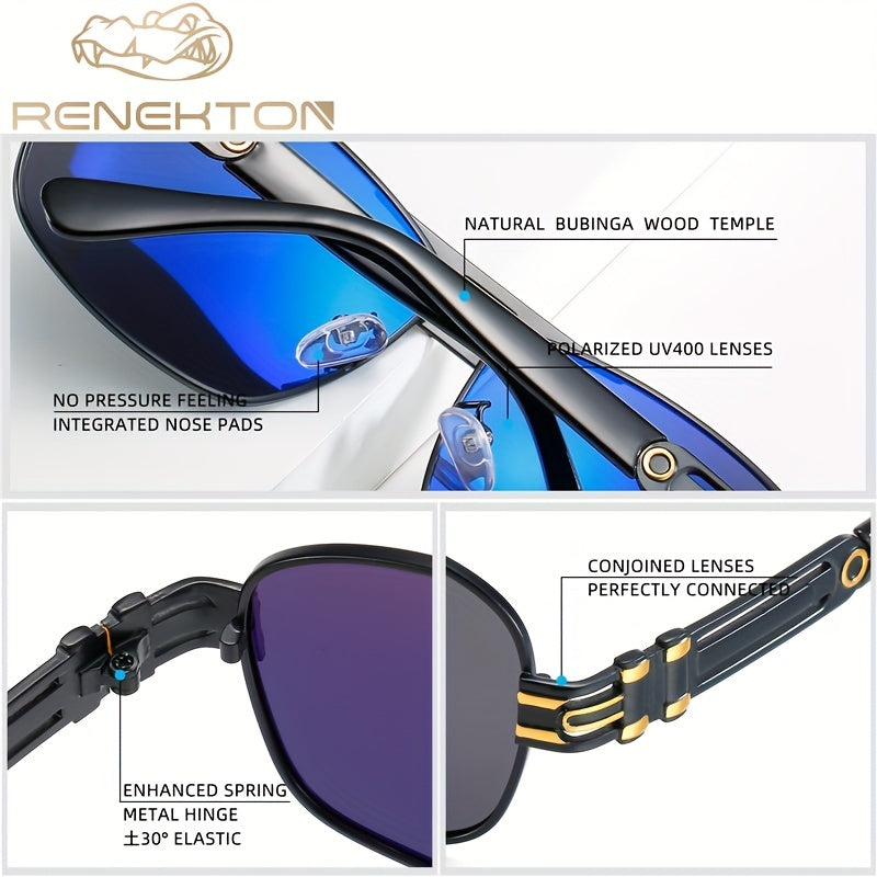 Men's Casual Polarized Square Sunglasses