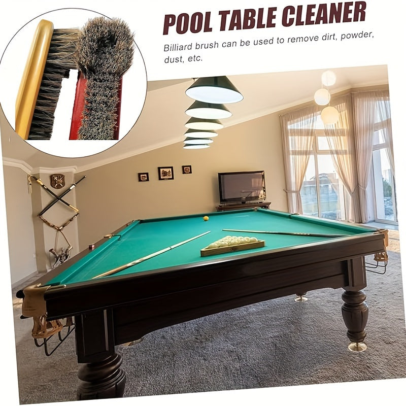 Horsehair Billiard Table Cleaning Brush