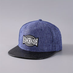 Hip Hop Cotton Blend Embroidered Print Baseball Cap