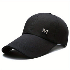 Adjustable Iron Mark M' Baseball Cap Outdoor Fishing