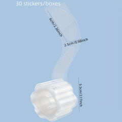 30pcs Invisible Anti-wear Heel Stickers for High Heels