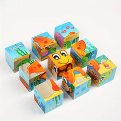 Marineland Wooden Sorting Toy 6 Patterns for Cognitive Skills