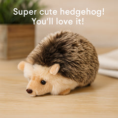 Realistic Hedgehog Plush Toy 19 Soft Stuffed Animal Gift for Kids