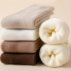 5 Pairs Thermal Mid Tube Socks for Women