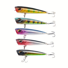 Long Throw Water Surface System 7 14g Plastic Hard Bait for Perch Fishing