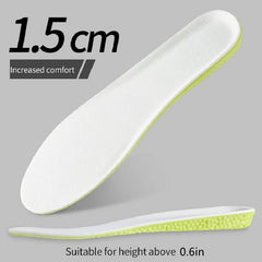 Invisible Height Increase Insoles - Memory Foam Shoe Sole Pad