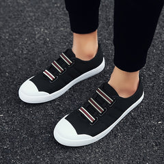 Men's Canvas Sneakers Casual Walking Shoes Comfortable And Breathable