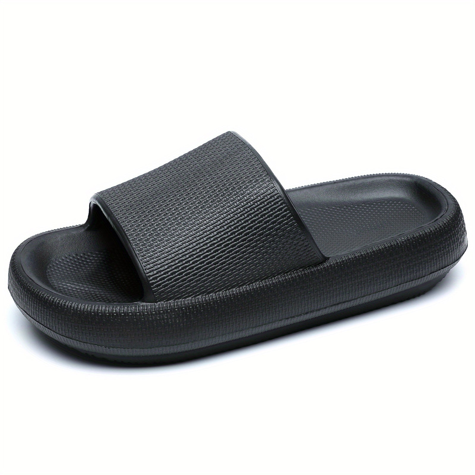 Men's Thick Soft Slides Assorted Colors Casual Cozy Slippers