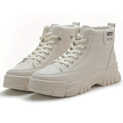 Women's Solid Tube Sneakers Comfortable Shockproof Sport Shoes