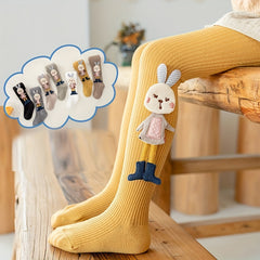 Girls Kids Rabbit Pantyhose Leggings for Spring Autumn