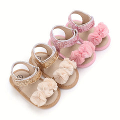 Baby Girls Open Toe Sandals Breathable Non-Slip Spring Autumn