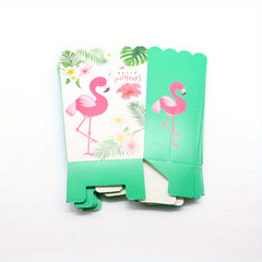 6Pcs Unicorn Popcorn Box Party Supplies