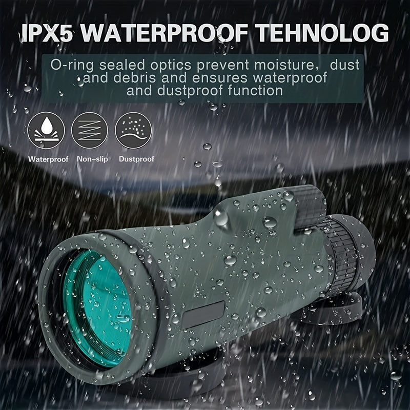 High Power Bifocal Prism Monocular for Hiking Bird Sightseeing