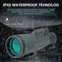 High Power Bifocal Prism Monocular for Hiking Bird Sightseeing