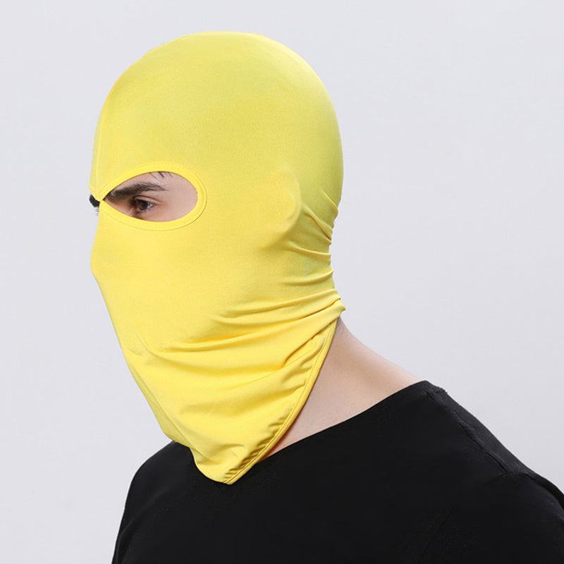 2 Hole Full Face Balaclava Mask Windproof Neck Warmer