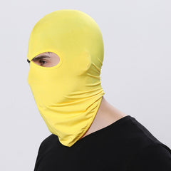 2 Hole Full Face Balaclava Mask Windproof Neck Warmer