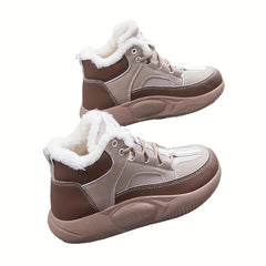 Women's Thickened Medium Tube Snow Boots