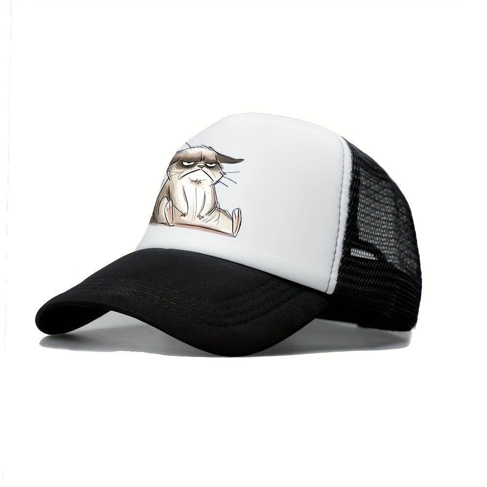 Men's Baseball Cap Mesh Breathable Fishing Hat Sun Hat