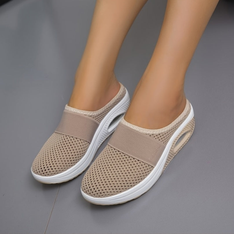 Women's Summer Mesh Platform Sandals Breathable Beach Shoes