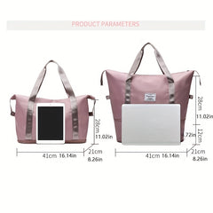 Portable Shoulder Bag Dry & Wet Separation Yoga Fitness Travel Bag